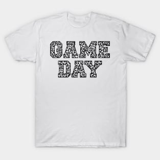 Pattern Leopard Game Day Gaming T-Shirt